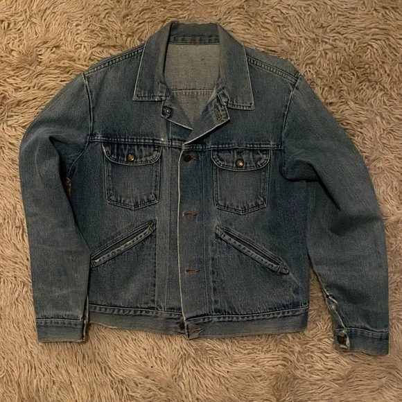 Rustler Blue Denim Jacket - Picture 1 of 4